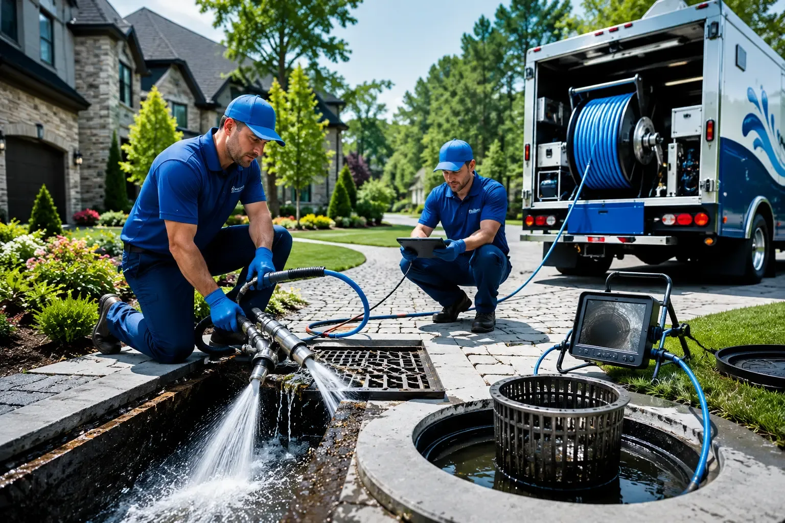 Local outdoor drain cleaning professionals in Amelia, LA